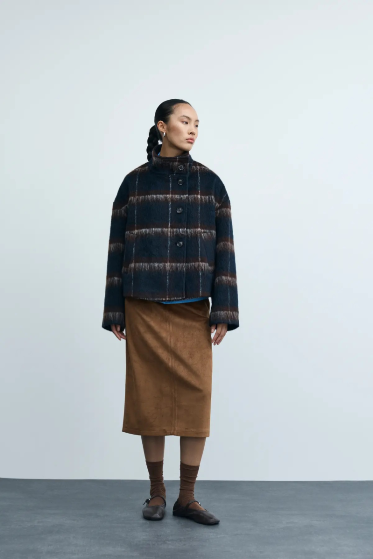 VIMELON 5060557 Navy Blazer COFFEE BEA