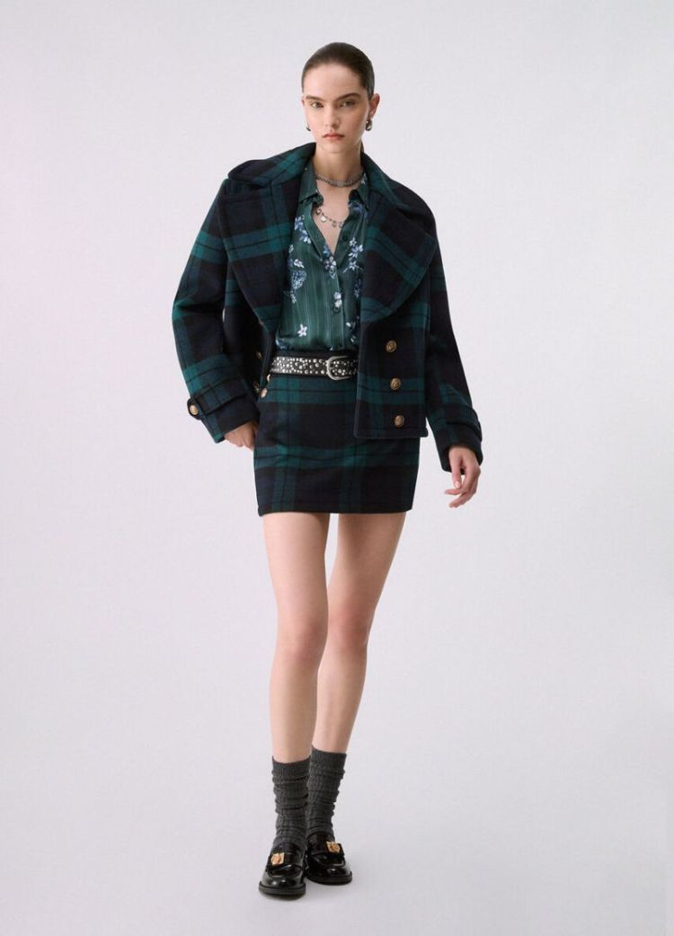  Z9545 BLUE TARTAN
