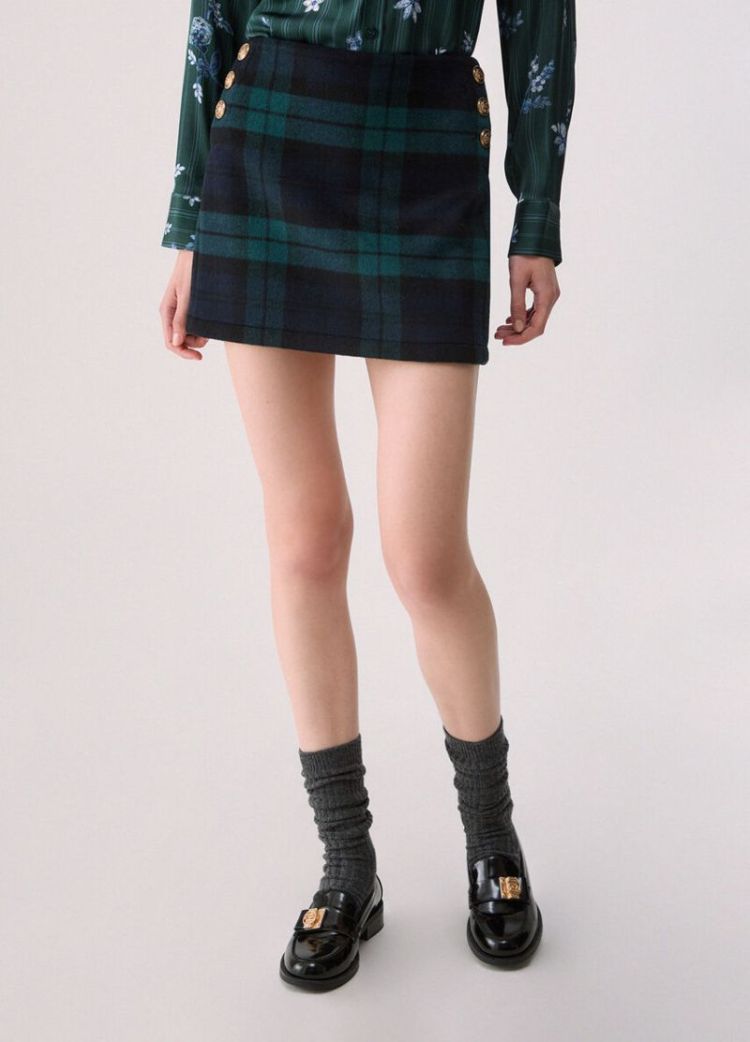  Z9545 BLUE TARTAN