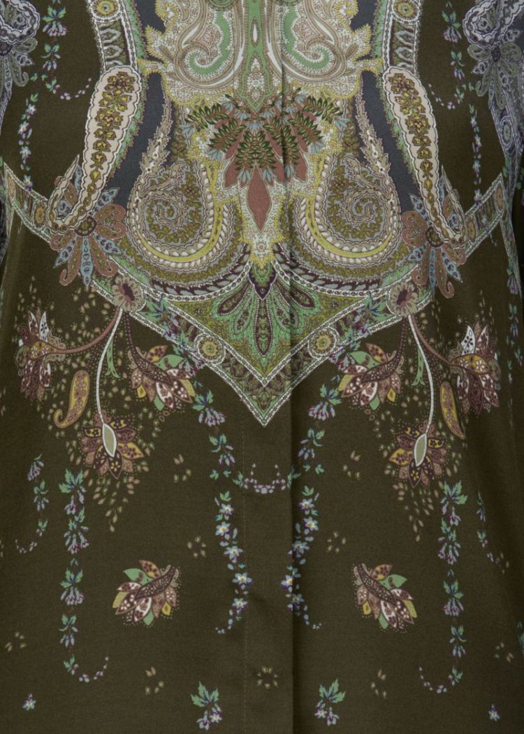  583 Olive Patterned