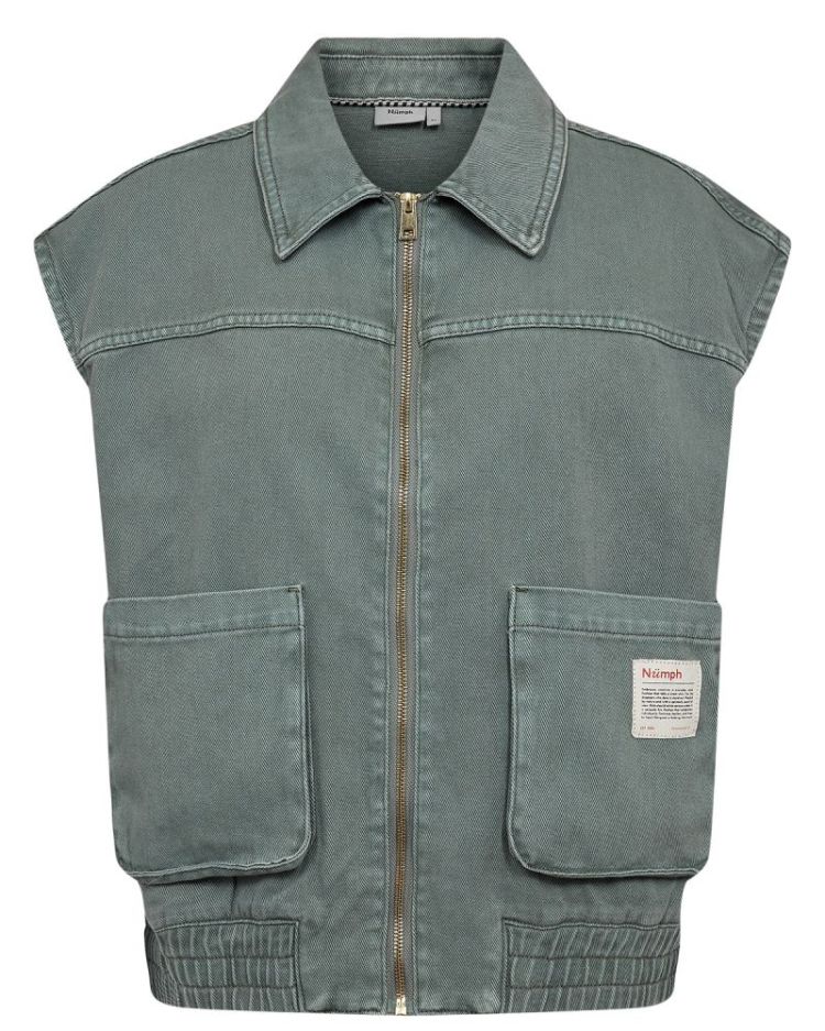 NUHAMILTON 3026 Washed Sea Green Denim