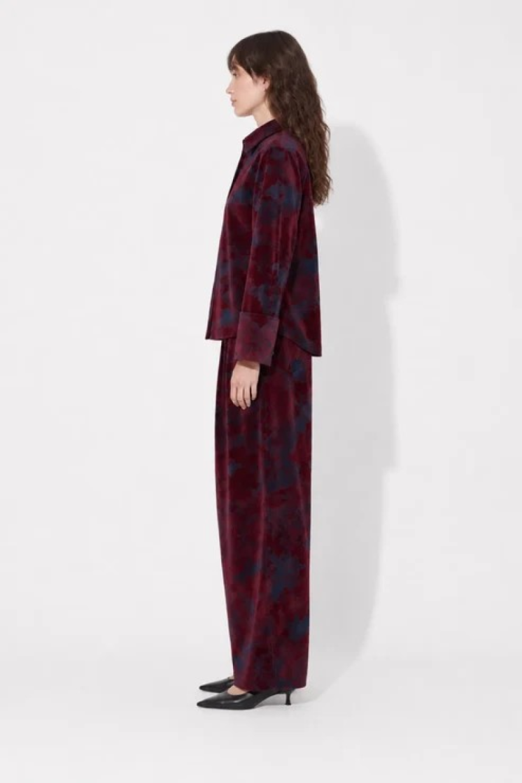 180 Denim Velvet Bordeaux