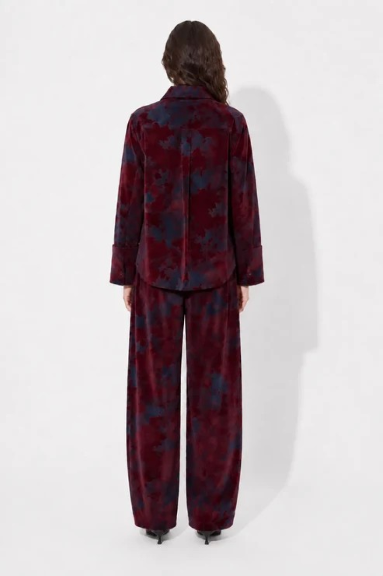  180 Denim Velvet Bordeaux