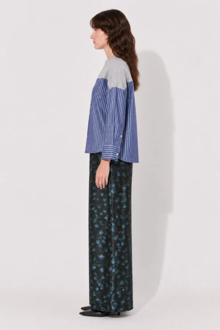  007 Dark Blue Stripes