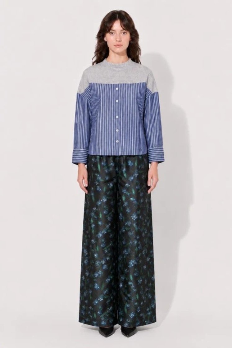  007 Dark Blue Stripes