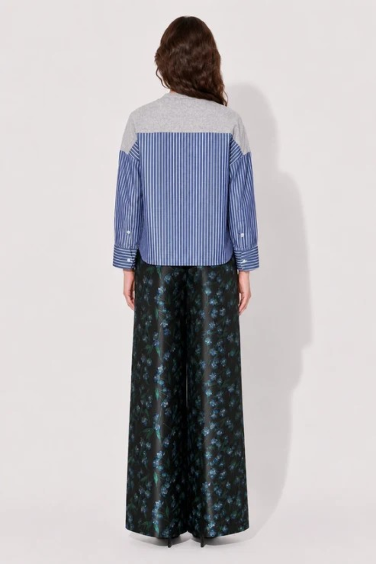  007 Dark Blue Stripes