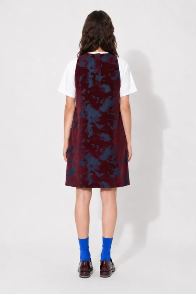  180 Denim Velvet Bordeaux