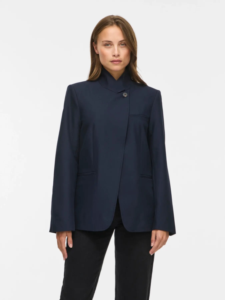 VIBEATA 5156834 Navy Blazer