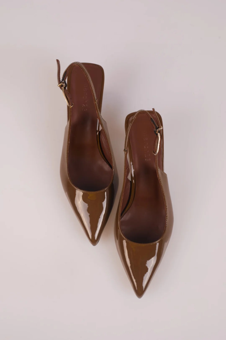    - OLIVE PATENT LEATHER