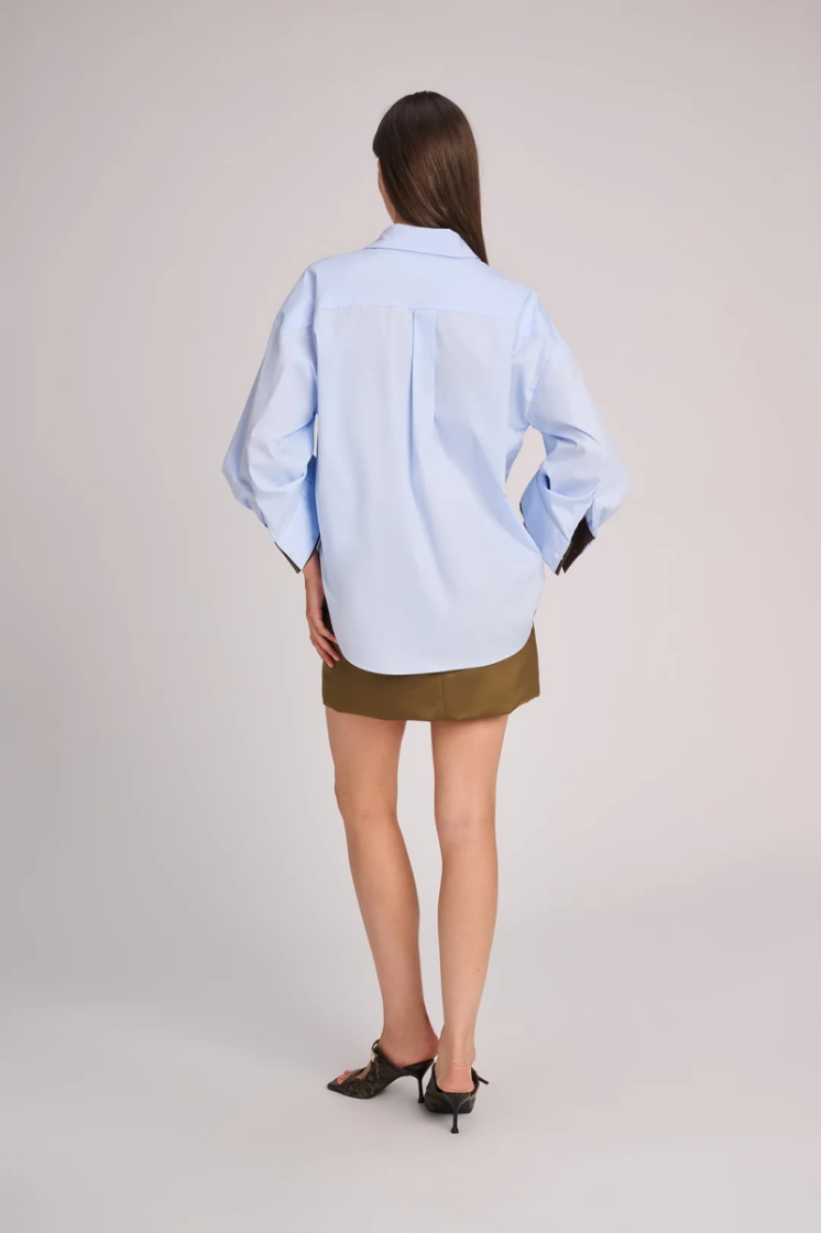    - SKY BLUE + OLIVE