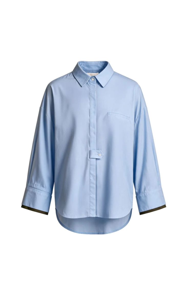    - SKY BLUE + OLIVE