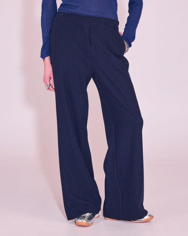   516 Bright Blue Stripes