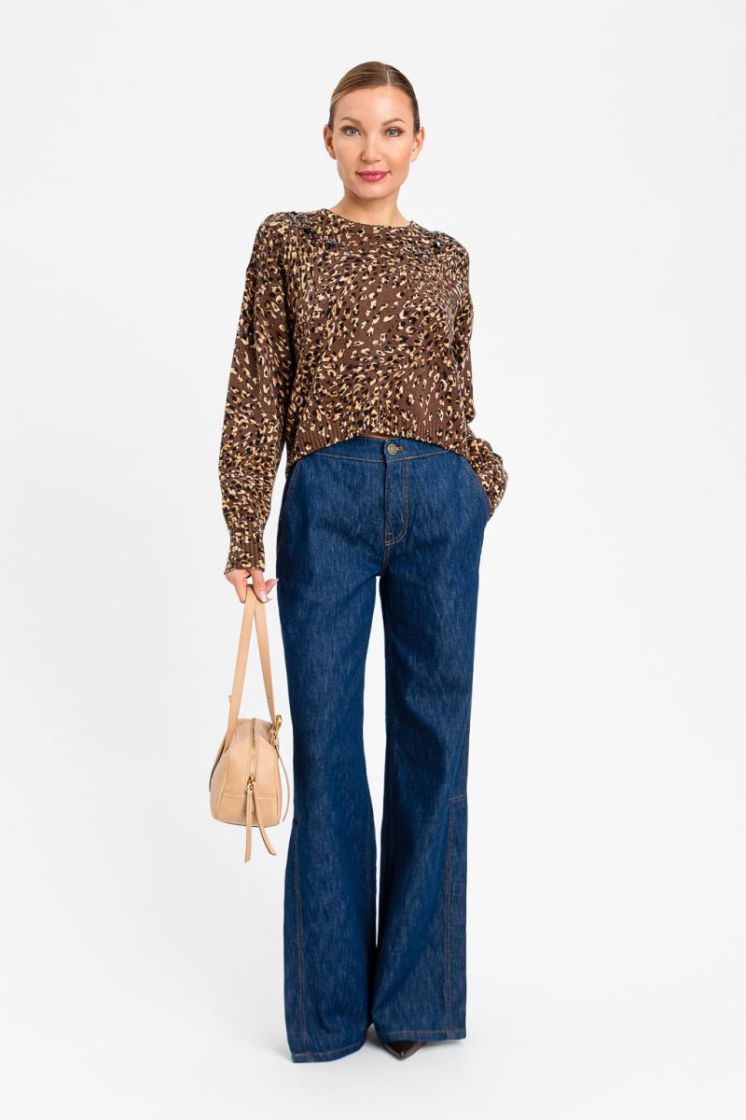  13873 ST.ANIMAL BROWN/GOLD