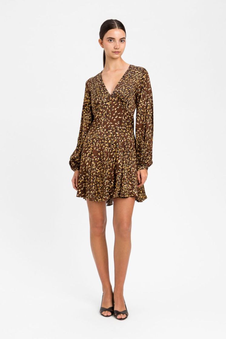  13873 ST.ANIMAL BROWN/GOLD