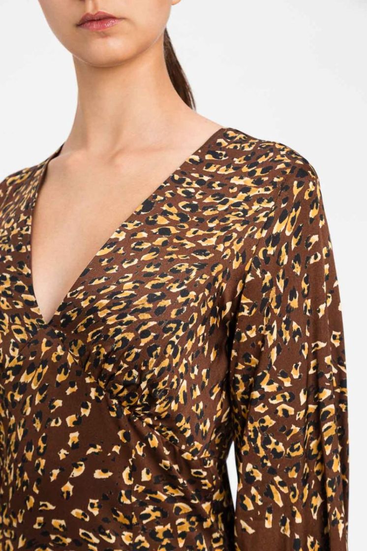  13873 ST.ANIMAL BROWN/GOLD