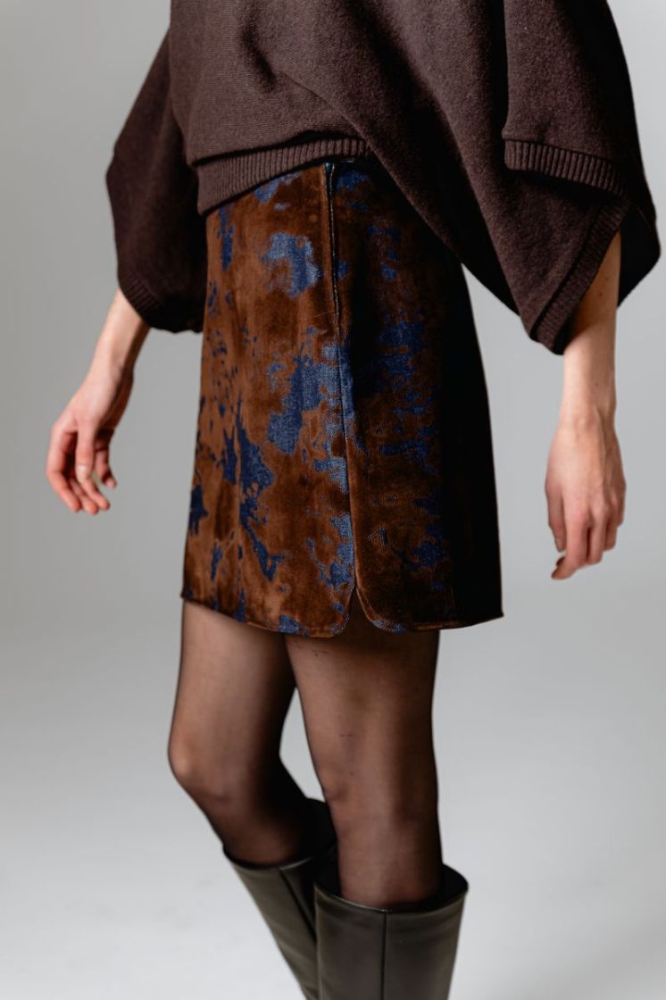 Brown denim