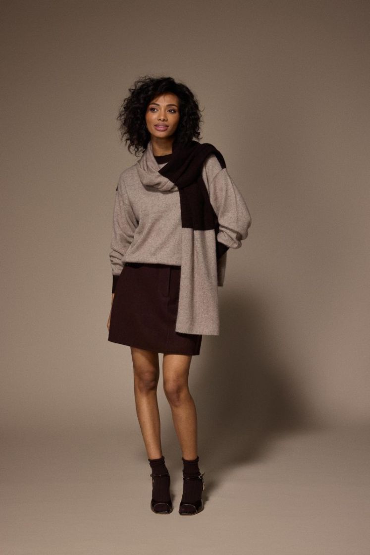  Taupe/Dark Brown