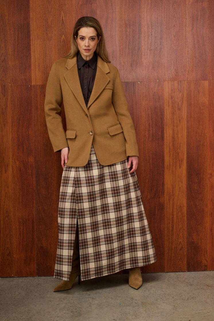  Brown check