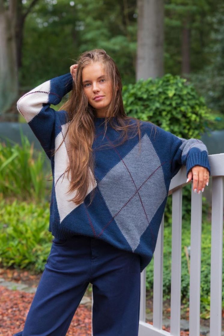 Navy/Grey/Ecrubordeauxstripe