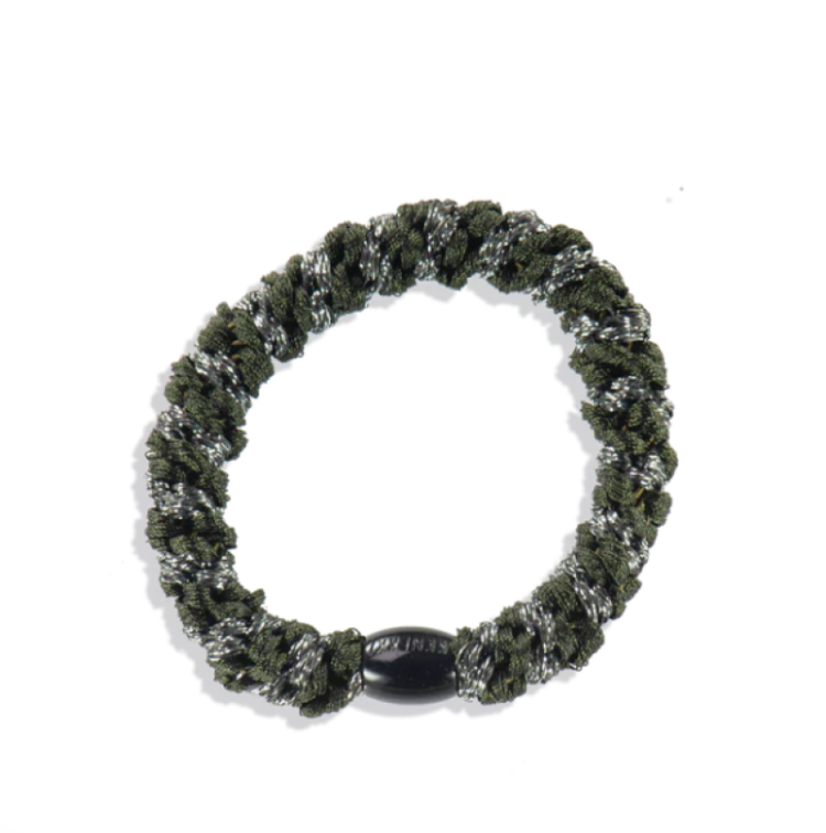 BOTTLE GREEN-DARK GREY GLITTER Bottle Green-Dark Grey Glitter