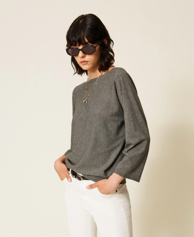  12838 GRIGIO MEDIO MELANGE