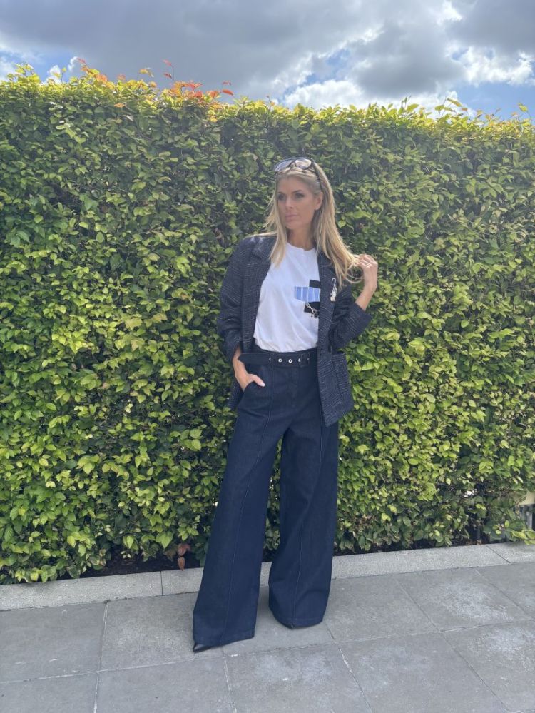 Dressed in Caroline Biss